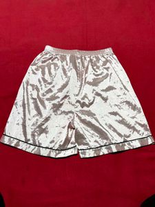 Satin Lounge Shorts (Size S)