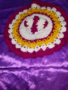 Handmade Crochet laddu gopal dress size no 4