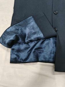 Men's Nehru Jacket Dark Navy Blue