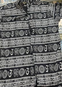 Black &amp; White Printed Shirts Combo
