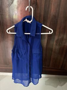 royal blue beautiful top