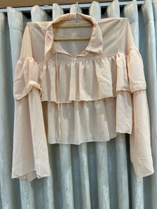 Ruffle Layered Top