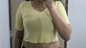 Yellow Crop Top