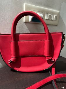 Allen Solly Red Handheld/ Sling Bag
