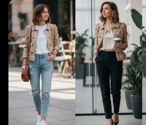 Stylish Beige Jacket