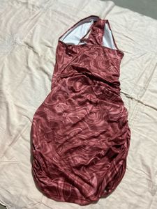 Patterned Mini Dress