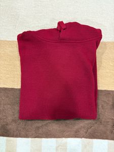 maroon Pullover