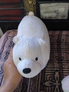 Cute White Polar Bear Plush Toy