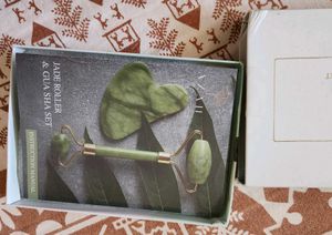 AZAH Jade Roller &amp; Gua Sha Set