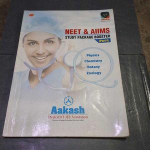 Aakash NEET &amp; AIIMS Study Package Booster Books