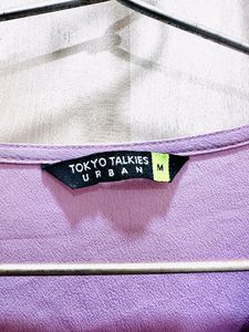 A-line dress Lavender Colour
