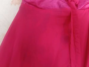 Chic Pink One-Shoulder Party Dress