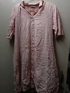 Pink Polka Dotted Dress