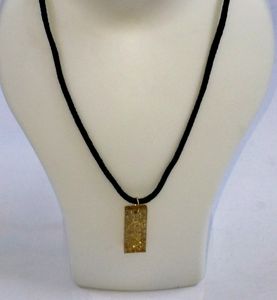 Pendent gold glitter/Resin/unique/latest/shining