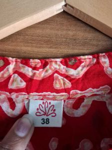 Beautiful Brand New Kurti Red Colour