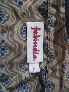 Fabindia Printed Modal Cotton Shirt