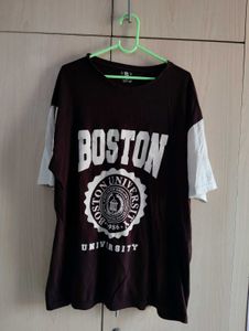 Boston University Graphic OVERSIZED TSHIRT 🥳🥳