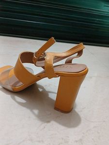 Stylish Yellow Heels