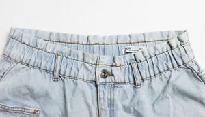 Light Wash Carpenter Wide Leg Jeans