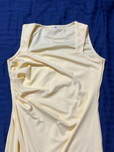 Chic Yellow Bodycon Dress