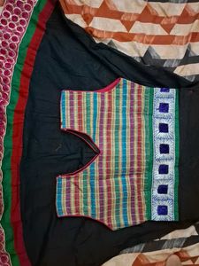 Boho Striped Patchwork Vest