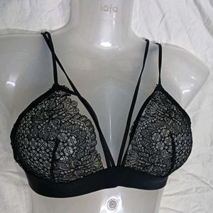 Sheer Lace ⚛️Strappy Bralette