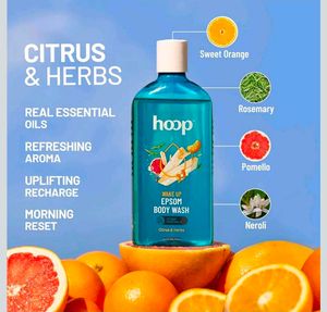 Hoop Wake Up Epsom Body Wash