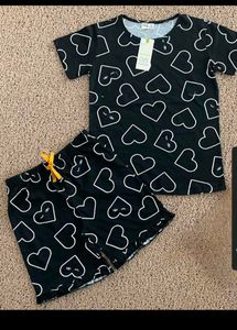 3 Combo Cute Top shorts Set
