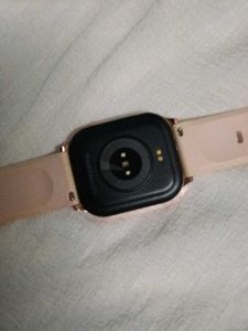 pink digital watch