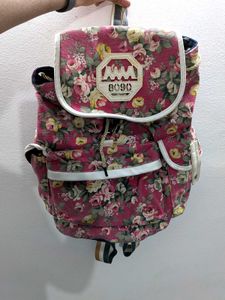 Floral Print Backpack