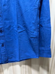 Levis Blue Button Down Cotton Shirt