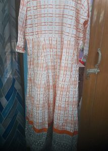 Elegant Floral Print Kurta
