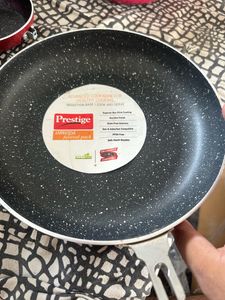 Prestige Pan Unused With Handle Mahroon