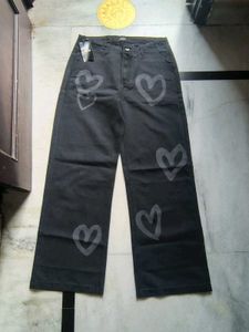 Shein Heart Print Black Jeans | Size 30