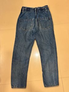 High Waisted Denim Jeans