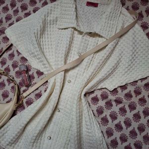 off white half shirt