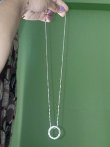 Elegant Circle Pendant Necklace