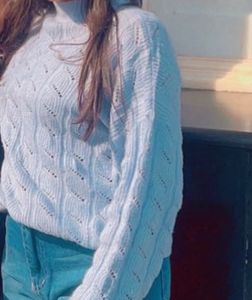 Cute Knit Turtleneck Sweater