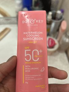 Watermelon Cooling Sunscreen