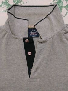 Gray Polo T-Shirt