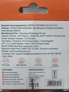 1p CHARGERS WITH 1 DATACABLE Sirf Rs.99