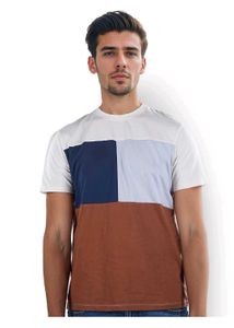 Celio colourblocked regular fit tshirt