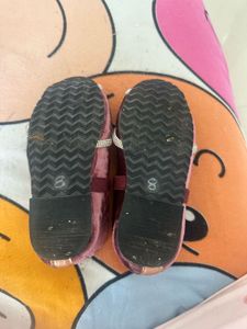 Sparkly Velvet Ballerina Flats