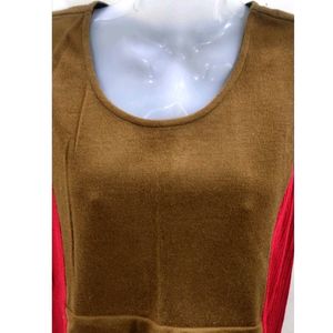 Sleeve Less Sweater Top For Women