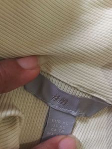 H&amp;M Sleeveless Collared Top
