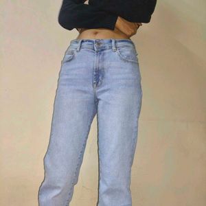 Light Wash Bootcut Jeans