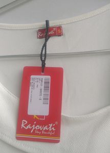 Ballon Sleeves Off White Trendy Top