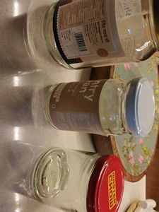 10 GLASS JARS ON SALE