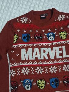 unisex Marvel Comics Christmas Sweater