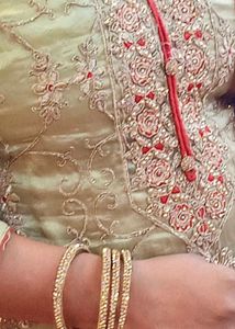 Exquisite Embroidered suit salwar with dupatta